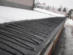 Греющий кабель защитит от холода