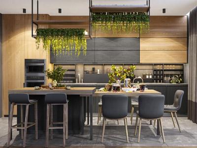 Модные тенденции в интерьере кухни